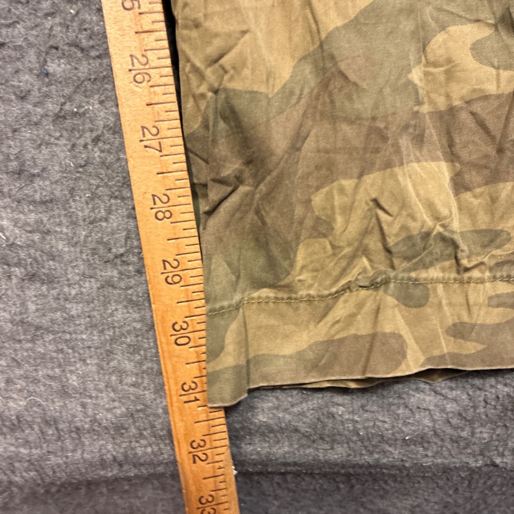 Vintage Gap Paratrooper Pants Mens 35x32 Camo 2009 Military Style Loose Straight - Picture 7 of 13